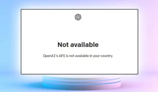 How to bypass “OpenAI not available in your country” error and get into ChatGPT?