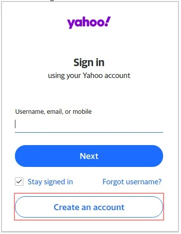 How to Create a New Yahoo Email Account