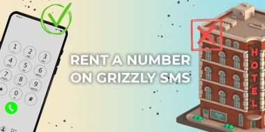 Rent a phone number for SMS verification for 4 hours, day, month