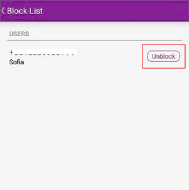 How to unblock yourself from someones Viber