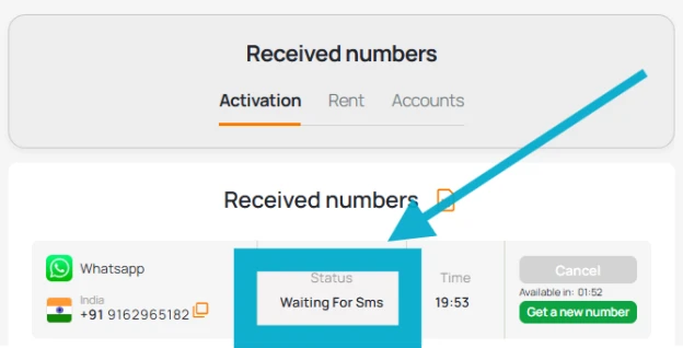 Waiting For message