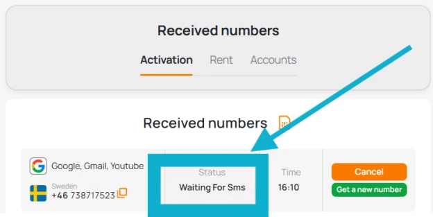 Waiting For Sms