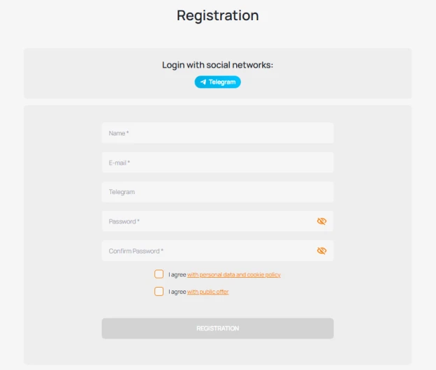 Registration