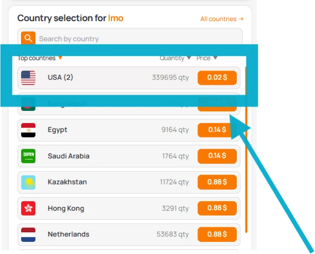 Select Country