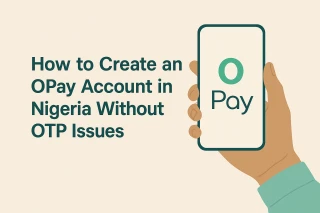 Open OPay Account in Nigeria Without OTP Glitches: A Smarter Way to Start