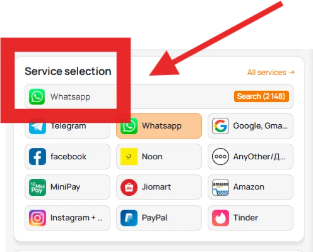 Select service