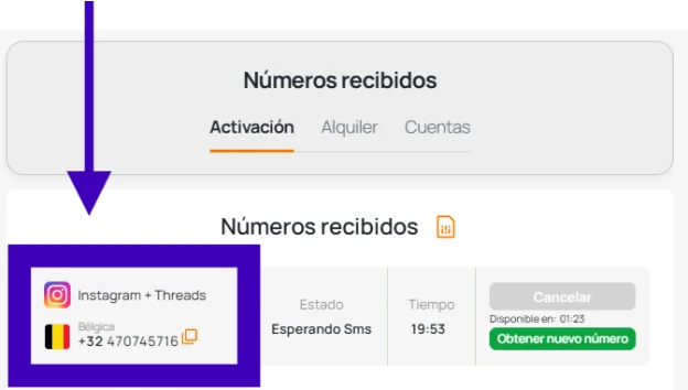 Copia de número