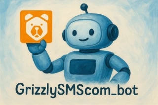 GrizzlySMScom_bot  — أفضل طريقة لاستلام الرسائل القصيرة عبر Telegram في 2025