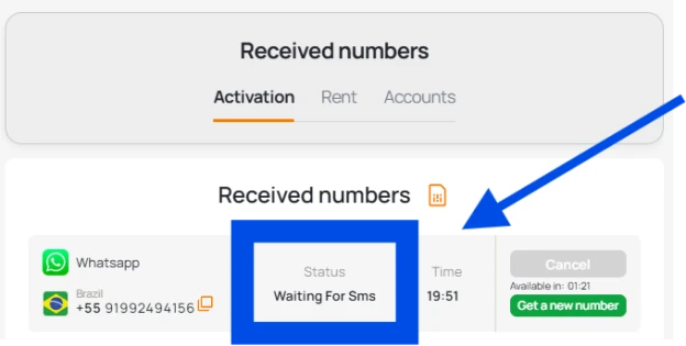 Wait for code