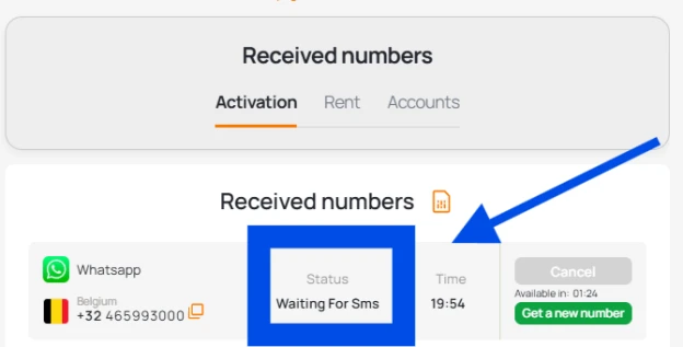 Wait for code