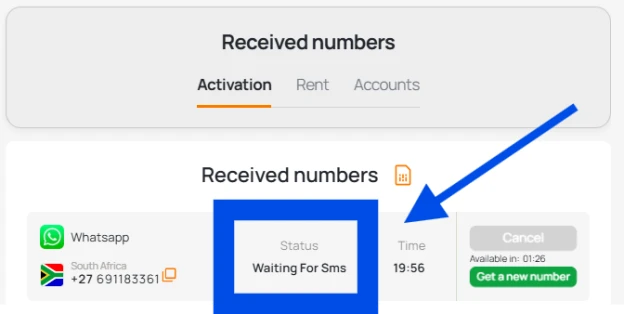 Wait for code