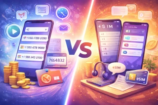 Temp Phone Number vs Virtual SIM: What’s the Difference?