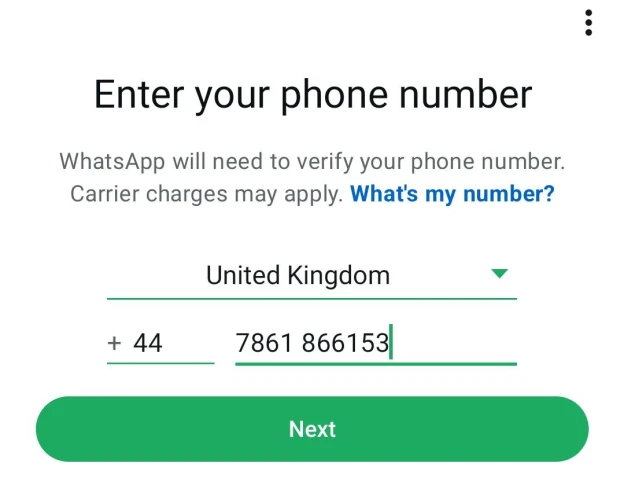 Use number