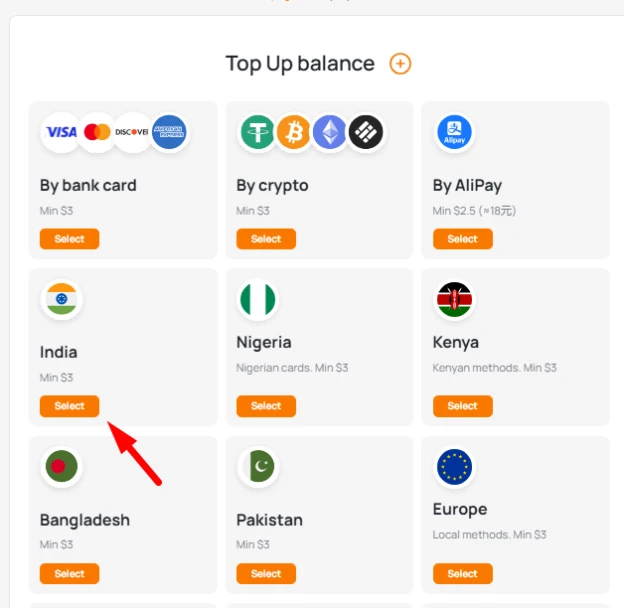 top balance Grizzly SMS