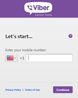 Buy a virtual phone number for Viber