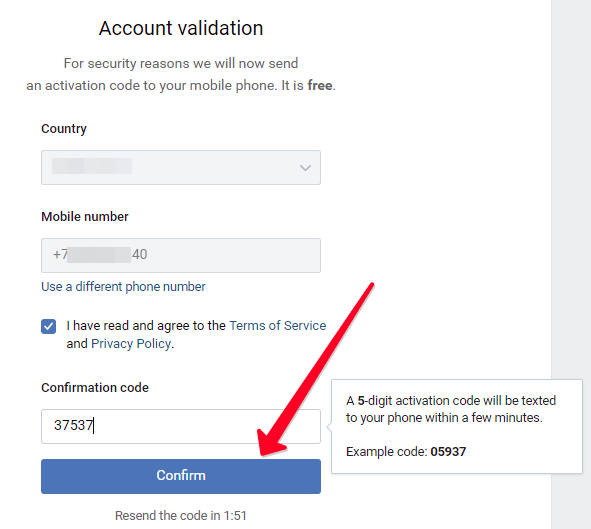 How to create a fake VK account login without a phone number
