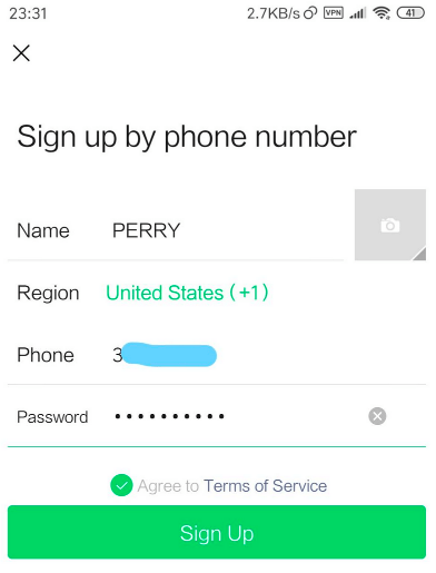 Instruction on how to register with a virtual number for WeChat
