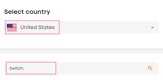 Buy a virtual number for Twitch registration