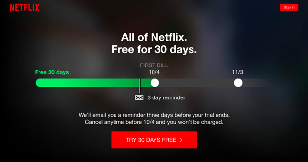 Netflix watch free movies and TV shows