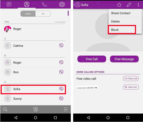 How to block someone on Viber Android and iOS