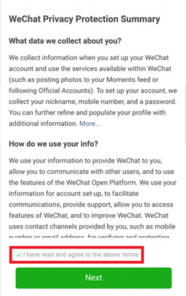 WeChat Supplier Database - buy an account