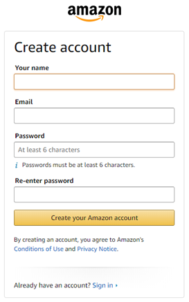 How to buy an amazon aws account