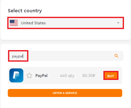 buy a virtual number for PayPal registration