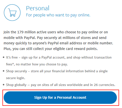 Buy PayPal account