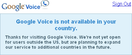  Google Voice without an American number - how to log in