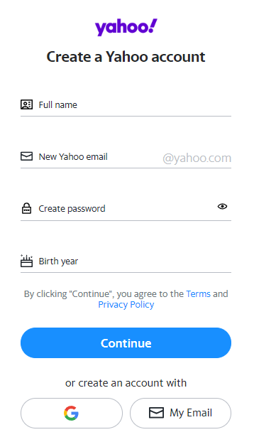купить виртуальный номер для Yahoo