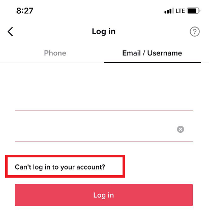  How to recover Tik Tok with username